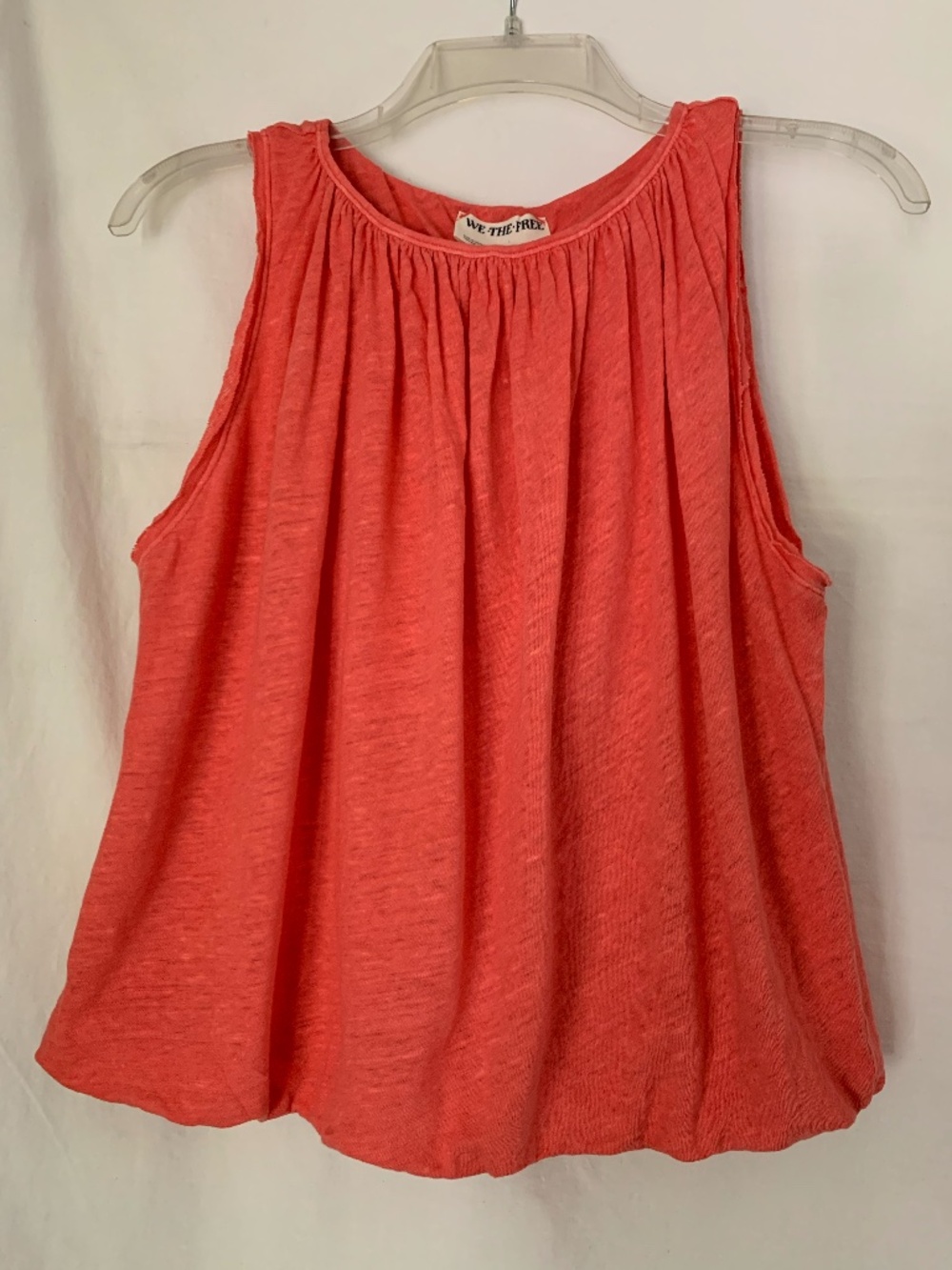 We The Free 'Unconditional Tank' in a bright salmon color